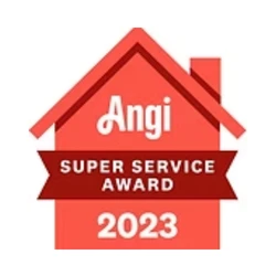 Angi Super Service Award 2023 badge